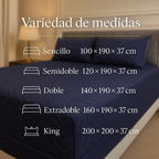 Protector de Colchón + 2 Fundas Amadel Serenity